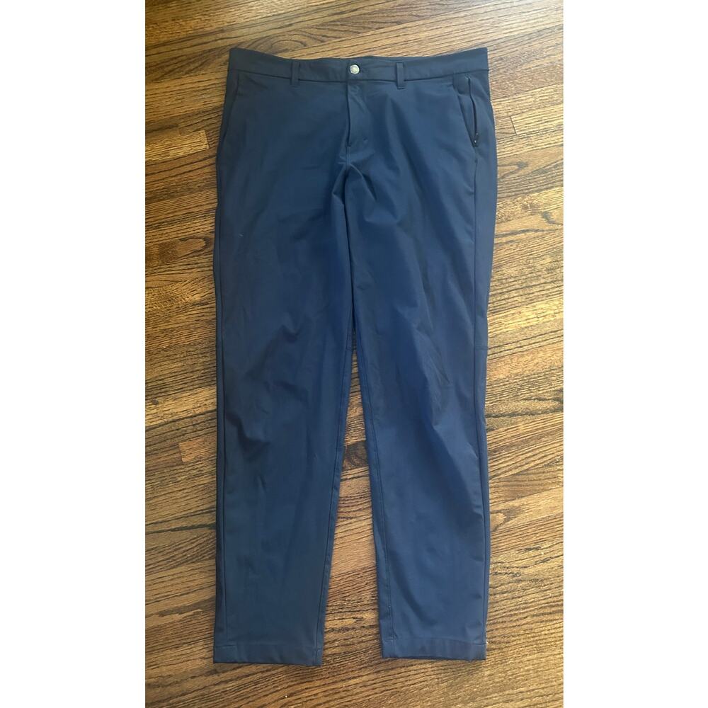 Lululemon Men's Navy Commission Pant Slim Warpstream - 36